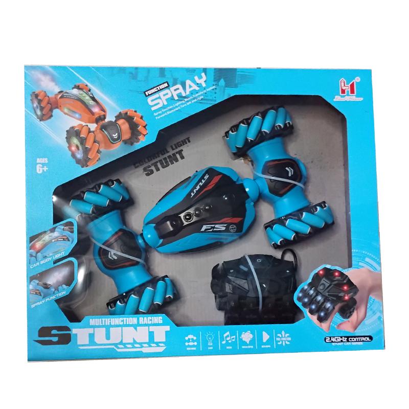 Multifunction Racing Stunt Spray Car Blue (Lead Honor)
