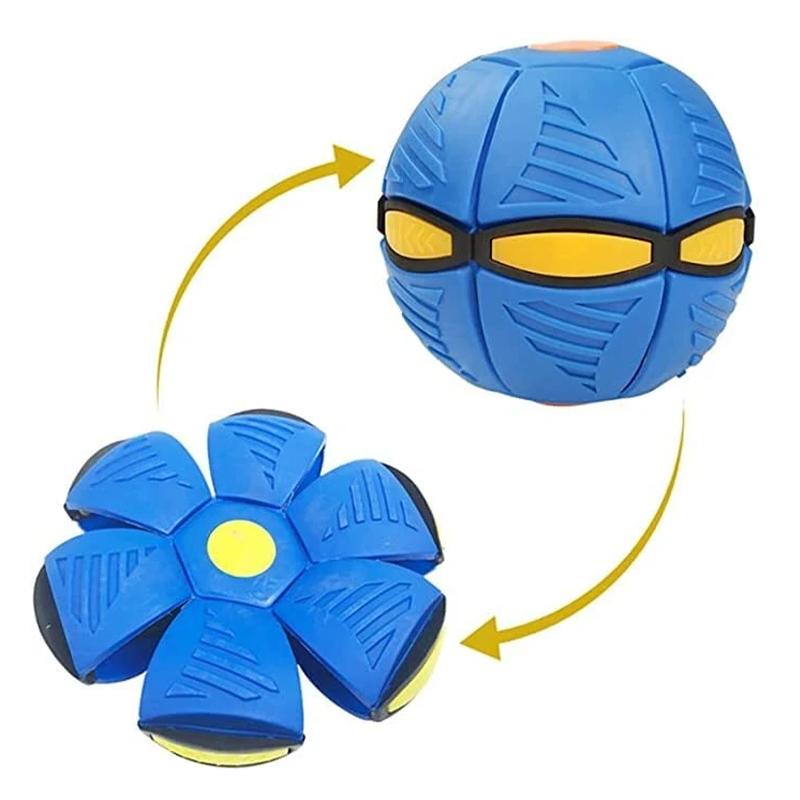 Flying Saucer Ball Pet Training Other Outdoor Kids Toys Magic Ball (Blue)