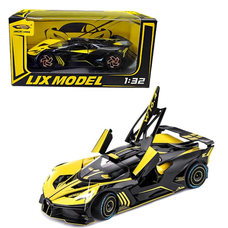 1:32 Bugatti Bolide Sports SUV Car (Yellow)