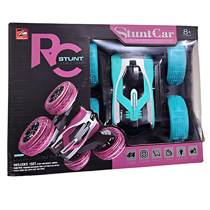Rc Stunt Double Side rotating car(Blue) | Toy Car for Kids | Pull Back Diecast Race Car Toy | Toy Cars