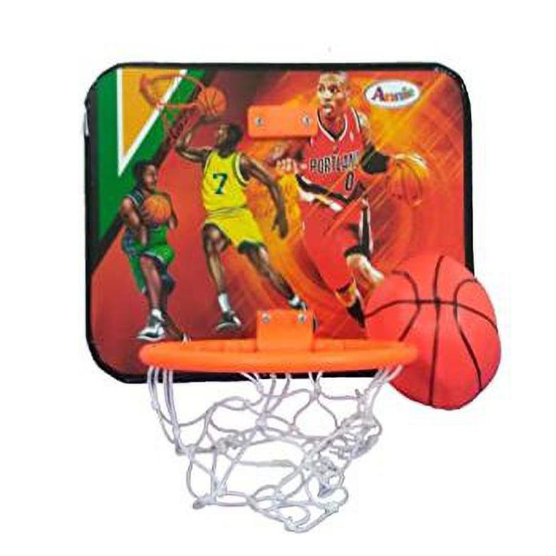 Basketball Hanging Board with Rubber Ball Sports