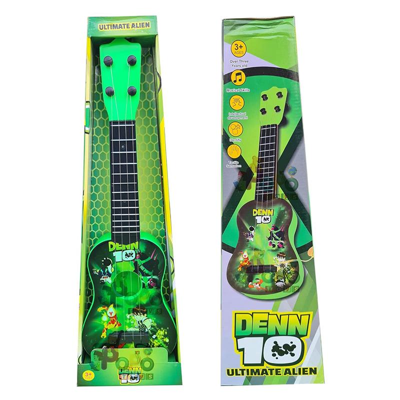 Denn 10 Guitar Toy for Kids 4-String Acoustic Music Learning Toys (Big)
