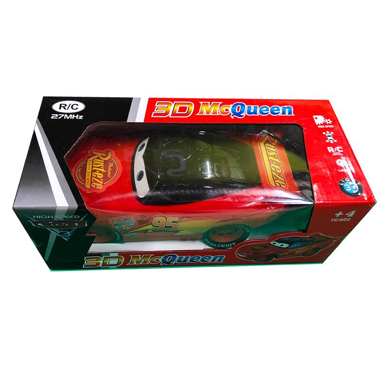 3D McQueen High Speed Remote Control Car (Red)