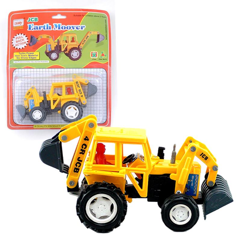 JCB Earth Mover Back & Go Vehicle Toy