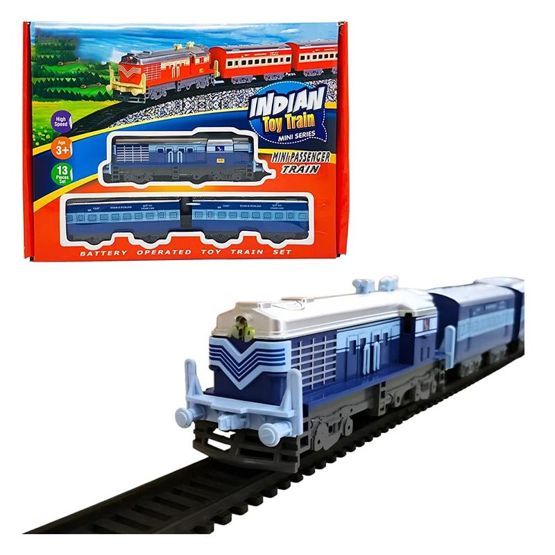 MINI PASSENGER TOY TRAIN SET (BLUE)