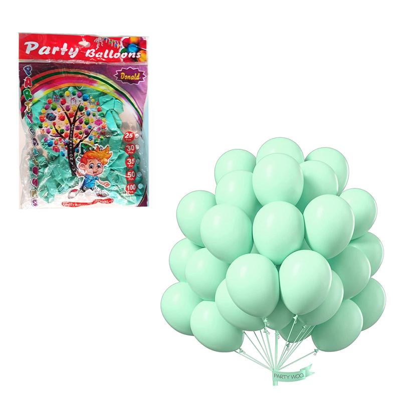 Donald Pastel green Birthday Party Balloon | Party Balloon Set | Birthday Decoration Balloon Pack | Party Balloons