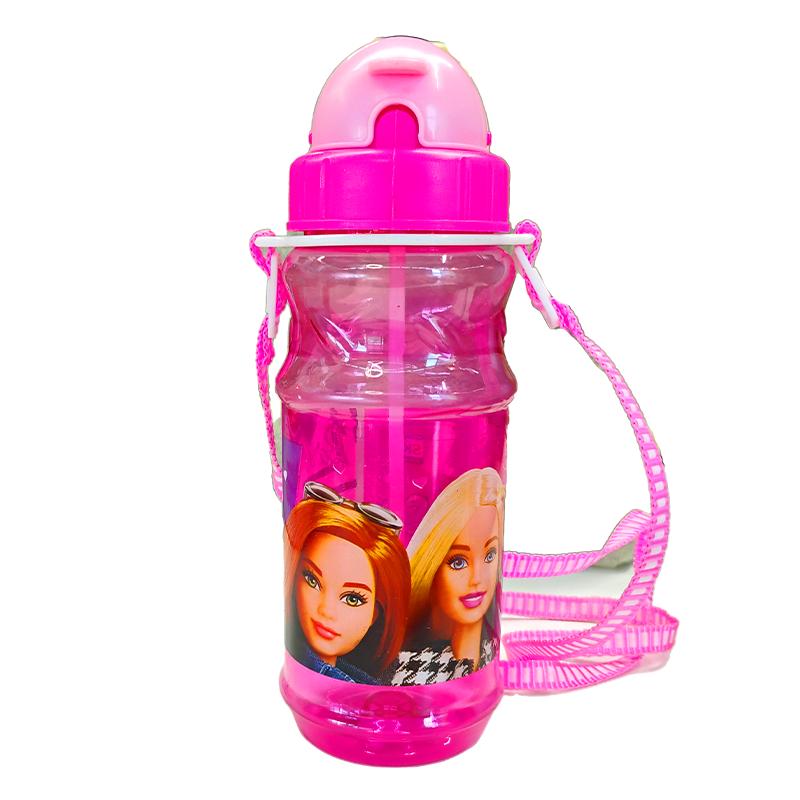 SKI Barbie Water Bottle - Pink | Water Bottle for Kids | Sipper Bottle for School Children | Water Bottles