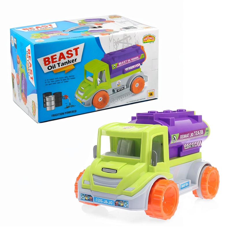 PlayTone's Beast Oil Tanker with Friction Power for Kids Big Size | Remote Control Toy for Kids | RC Rechargeable Battery Operated Toy | RC Toys