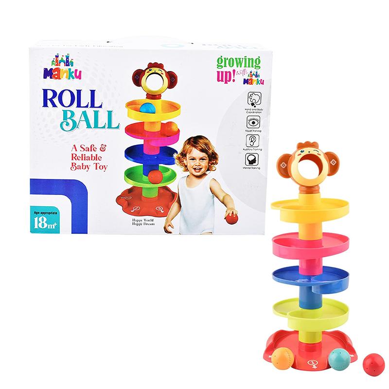 5 Layers Manku Rolling Ball | Building Blocks Toy for Kids | Construction Set Learning Toy | Building Blocks