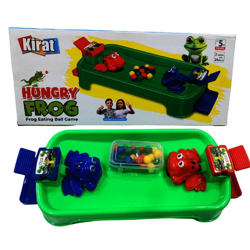 Kirat Frog Eat Beans Game-2 Players Strategy & War Board Game | Role Play Toy Set for Kids | Pretend Play Kitchen Doctor Kit | Role Play