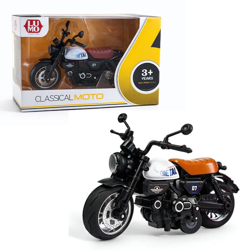 Classic Moto Bike White (Lumo)