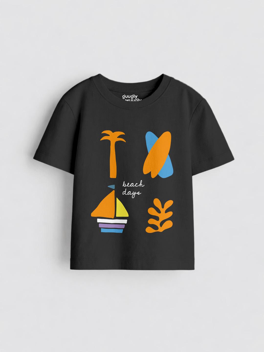 Boys Beach Days T-shirt | Guugly Wuugly