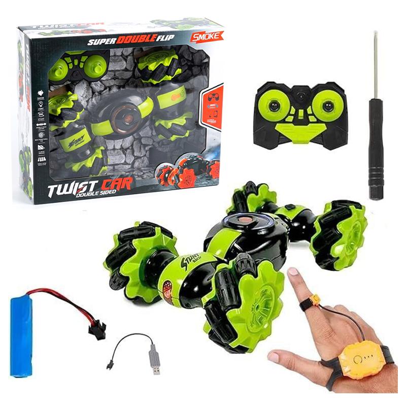 Super Double Flip Twist Car (Green)