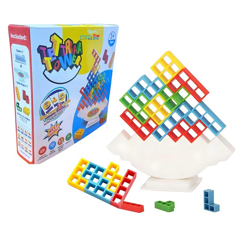 Tettraa Tower | Building Blocks Toy for Kids | Construction Set Learning Toy | Building Blocks