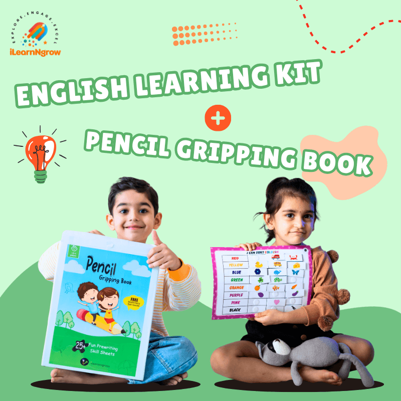 English Learning Kit+ Pencil Gripping Book