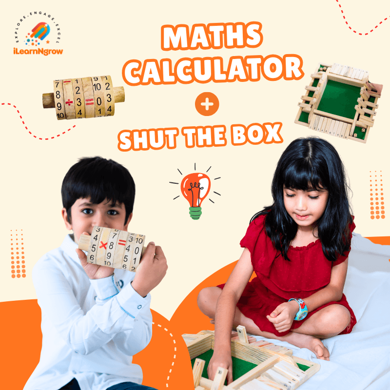 Maths Calculator + Shut The box