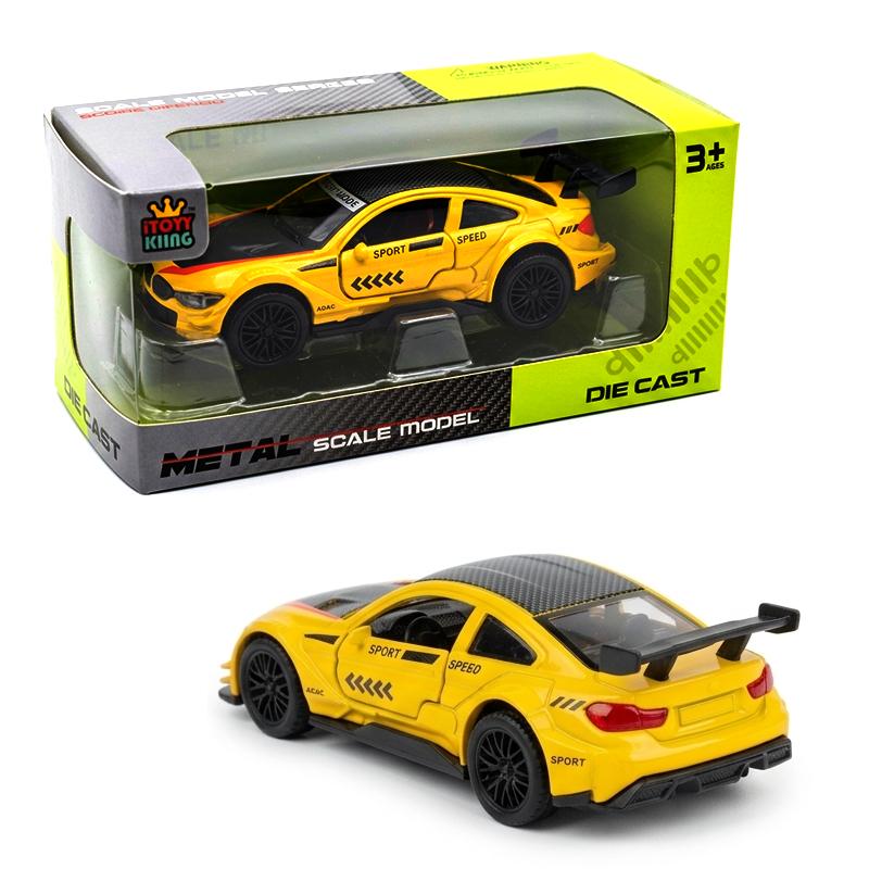 YZ Model Alloy BMW Sports Car Die Cast Metal Toy Car with Pull Back Action