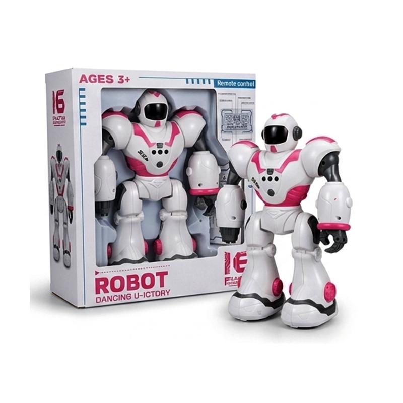 Lean Toys Remote Controlled RC Robot Pink
