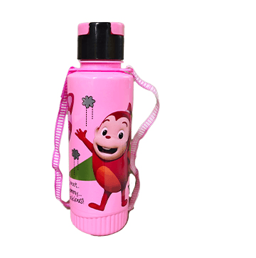 Sunny Happy holiday bottle - Pink | Water Bottle for Kids | Sipper Bottle for School Children | Water Bottles